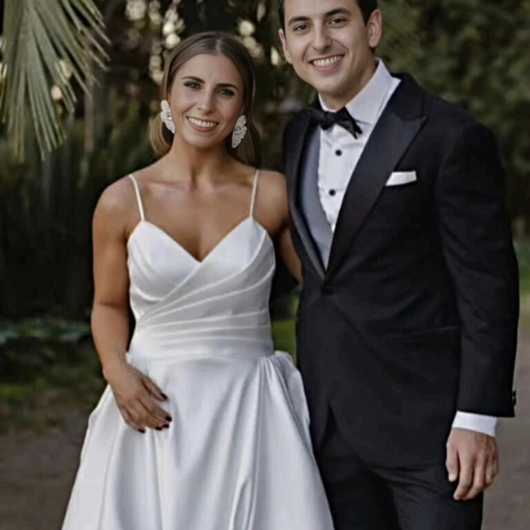 Vestido de novia de alta costura hecho a medida