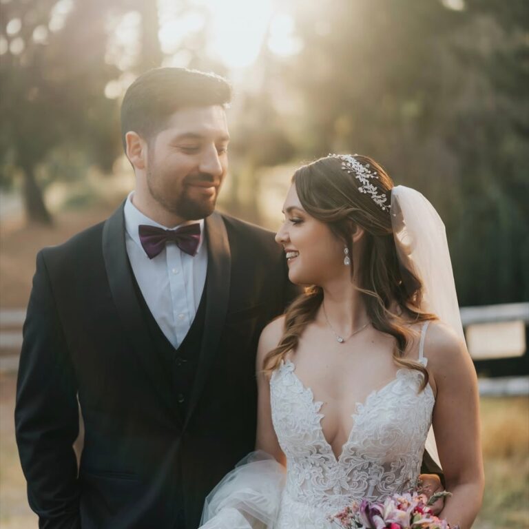 Vestido de novia de alta costura hecho a medida